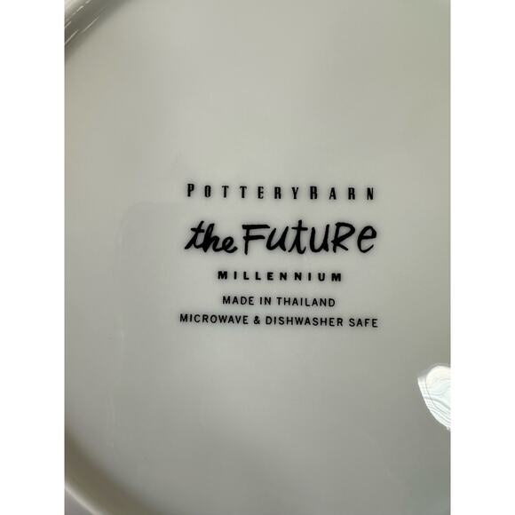 Pottery Barn Millennium Salad Plate, "The Future" - Picture 2 of 5